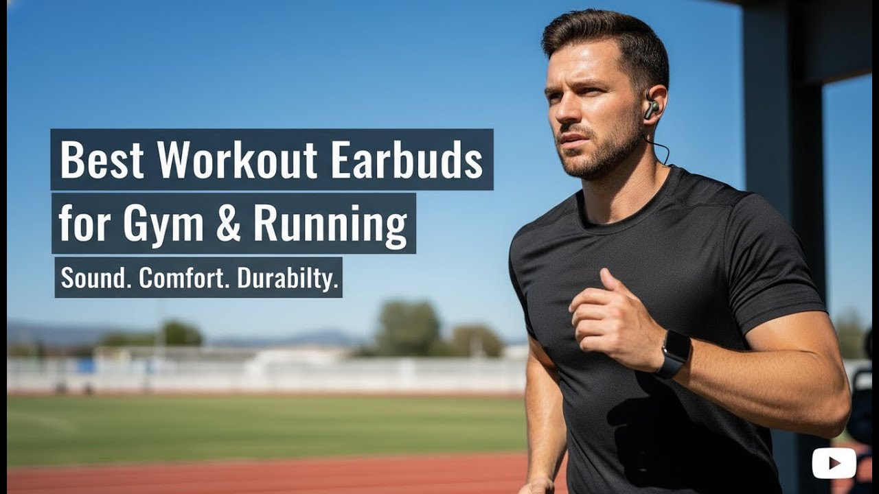 TOP 5 Best Workout Earbuds for Gym & Running 2026