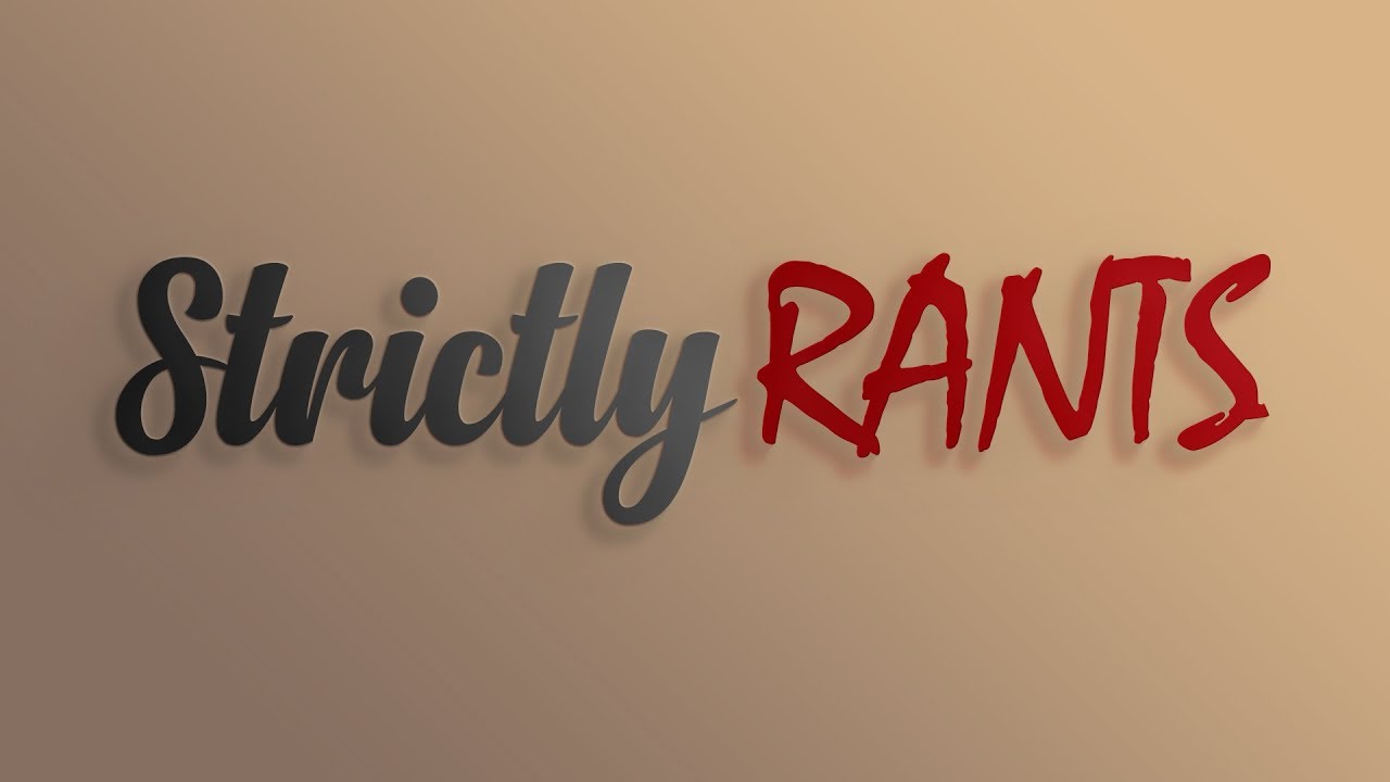 Strictly Rants - Playing with Comfort Ratios
