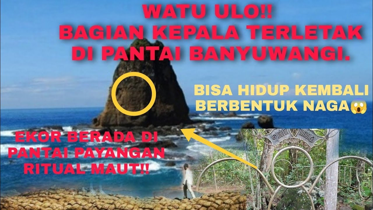 WATU ULO!! BATU KERAMAT SITUS GERADJAKAN BANYUWANGI.