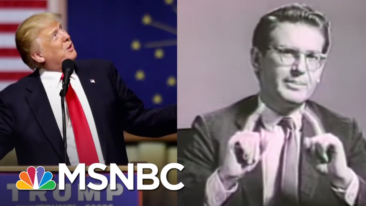 Echoes Of Barry Goldwater Seen In Donald Trump Campaign | Rachel Maddow | MSNBC