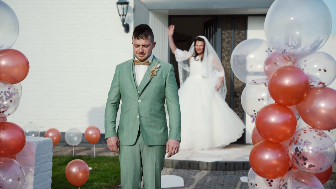 First look prank Ardjan & Elline | Stralende liefde