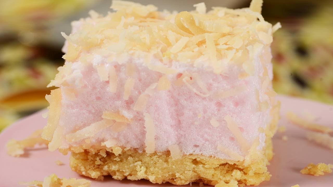 Демонстрация рецепта зефирных квадратиков — Joyofbaking.com