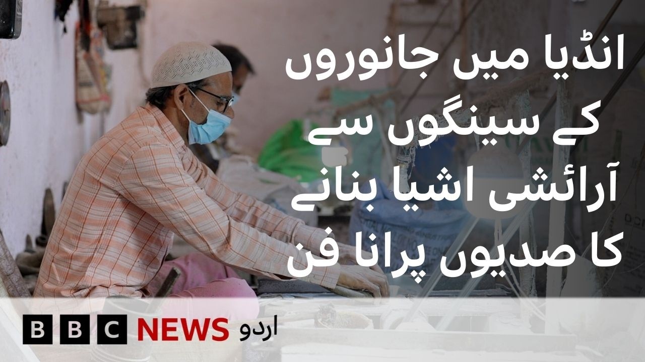 Horn Craft in India: A Centuries‑Old Decorative Art - BBC URDU