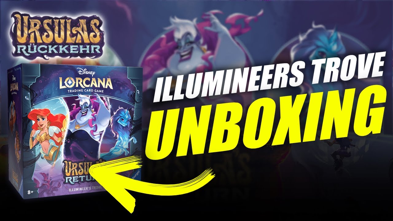 Diese Trove hat sich GELOHNT!! - Disney Lorcana Unboxing