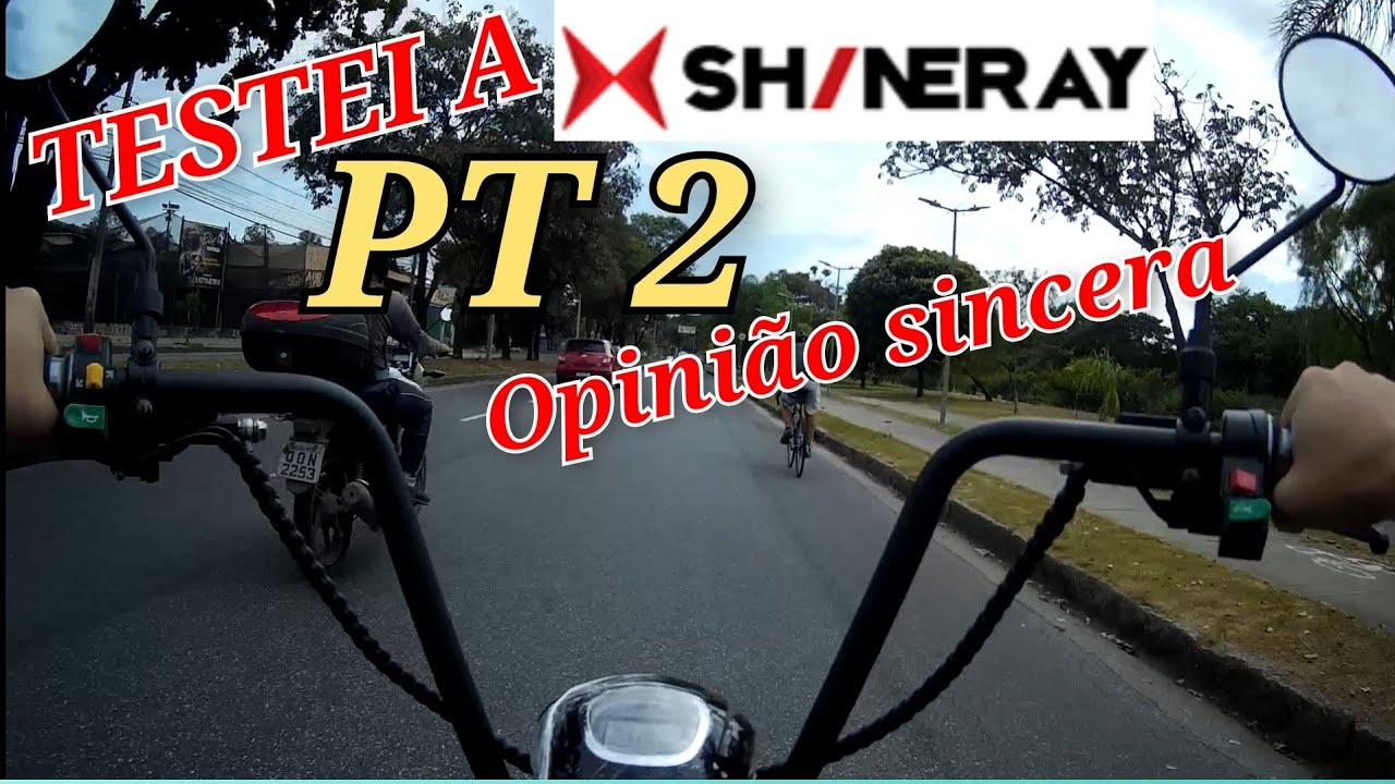 TESTEI a Shineray pt2 / opinião sincera #shineray #scooterelectrico