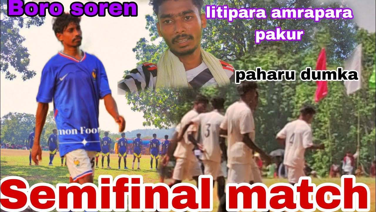 Semifinal match lost at litipara amrapara pakur 😔 😟 Santosh marandi vlog final Day 