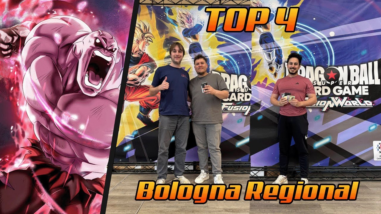 TOP4 Bologna Regional - Jiren Deck Profile | DragonBall TCG Fusion World