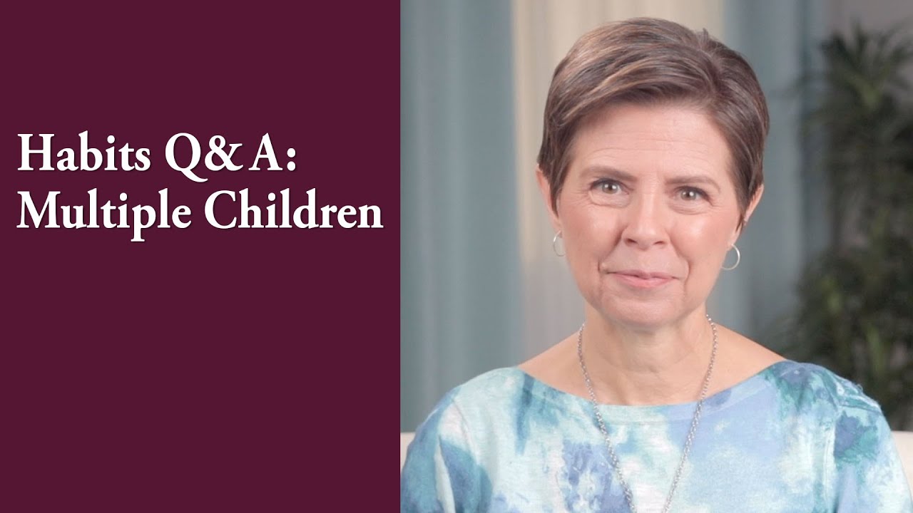 Charlotte Mason Habit Training with Multiple Children