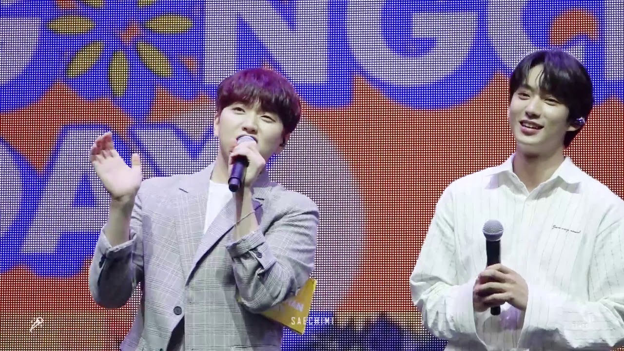 190817 B1A4 산들 공찬 - 해피 공찬데이 2부 (
