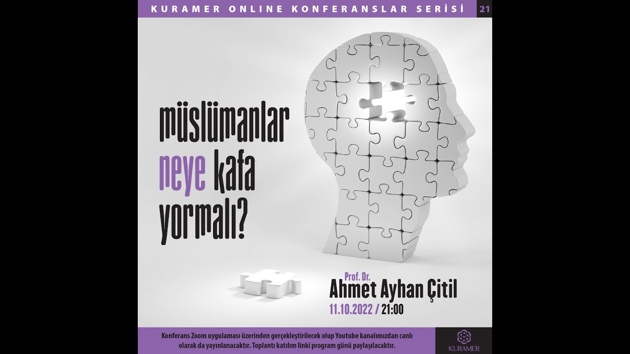 Müslümanlar Neye Kafa Yormalı?  - Prof. Dr. Ahmet Ayhan Çitil