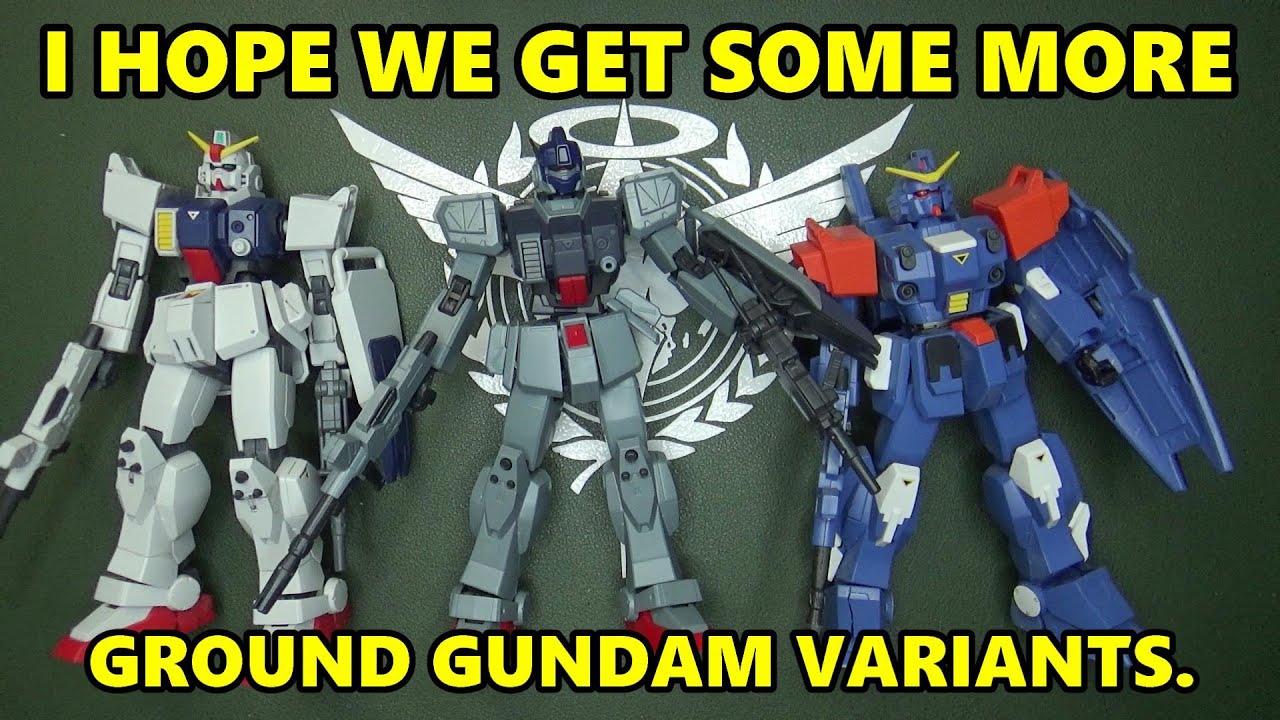 Я забыл, что существует другая версия HG Ground Gundam.