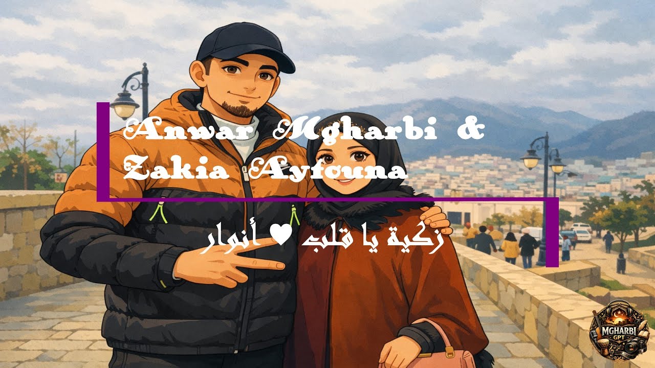 زكية يا قلب أنوار | أغنية رومانسية مؤثرة | Lyrics Video 2026