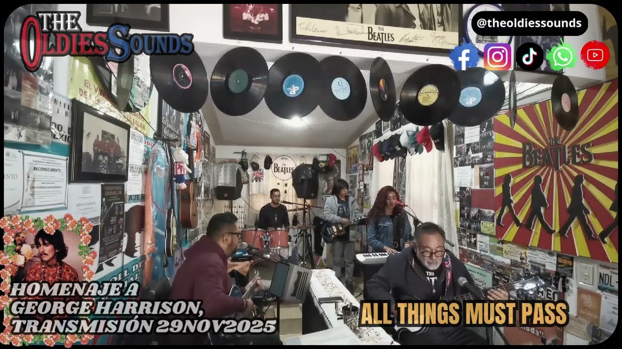 All Things Must Pass (George Harrison) - The Oldies Sounds | Homenaje a George Harrison 2025