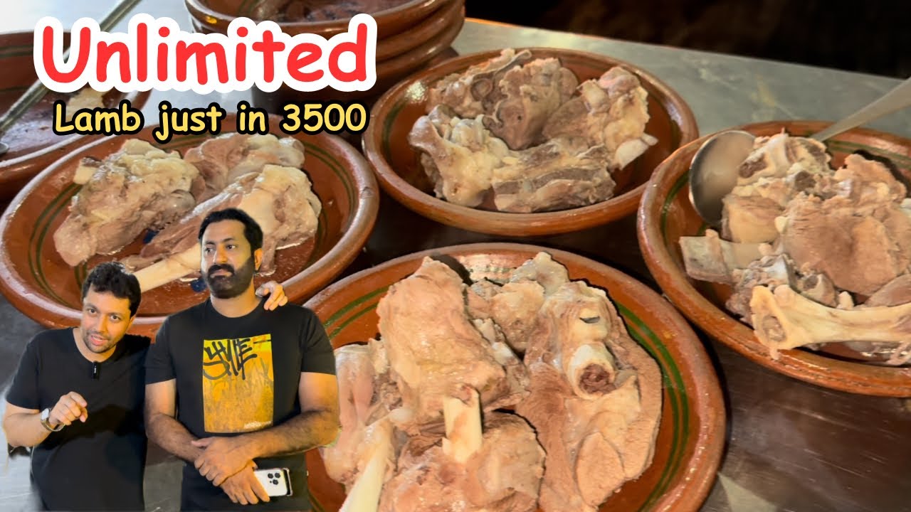 Gosht khoro ke jannat ? || 3500 Rs my unlimited Mutton || Best Buffet in Pakistan for Mutton lover