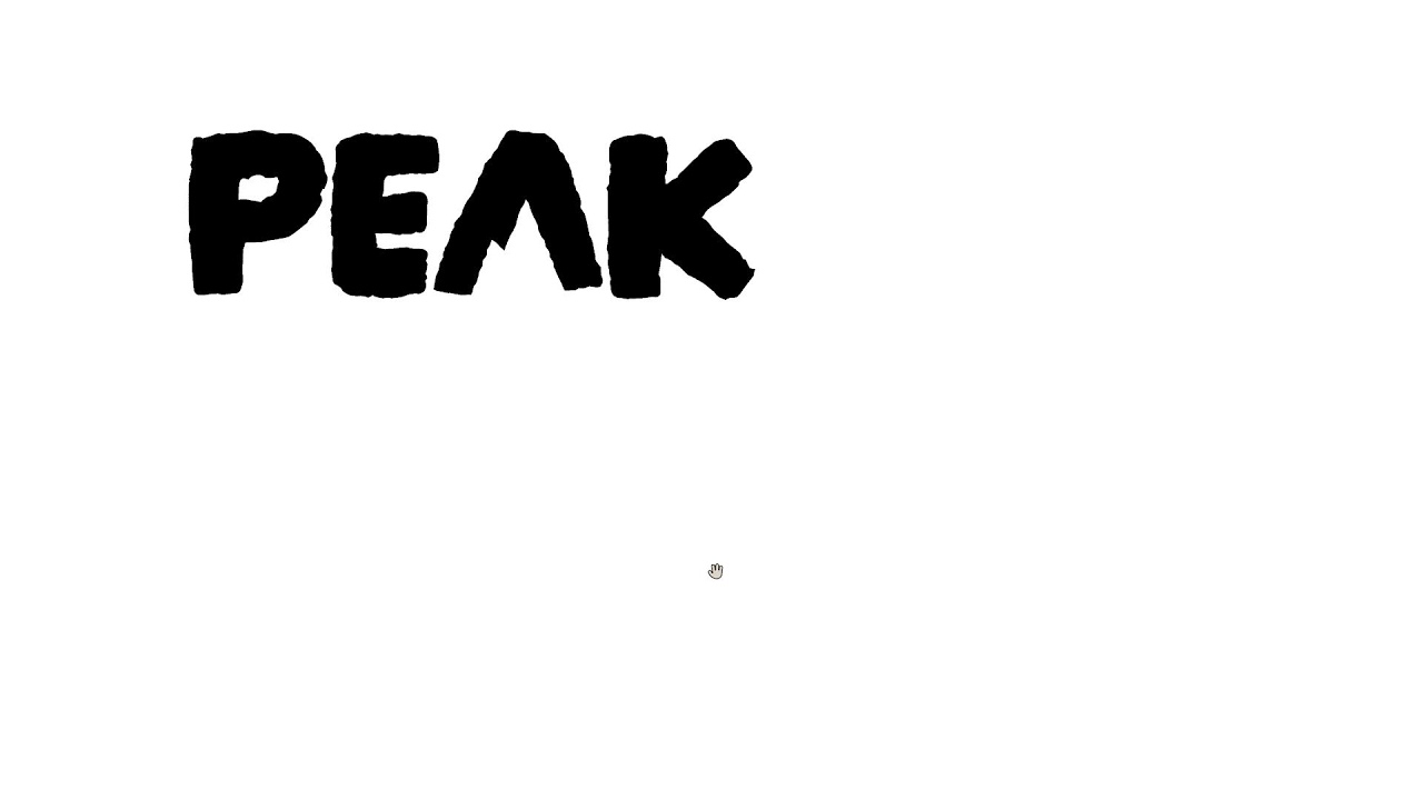 Finally ... we PEAK