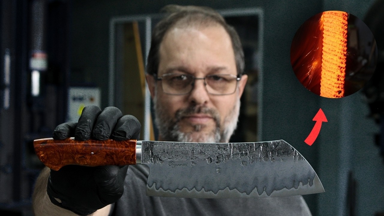 FORJANDO um CUTELO EM SANMAI | Knife Making