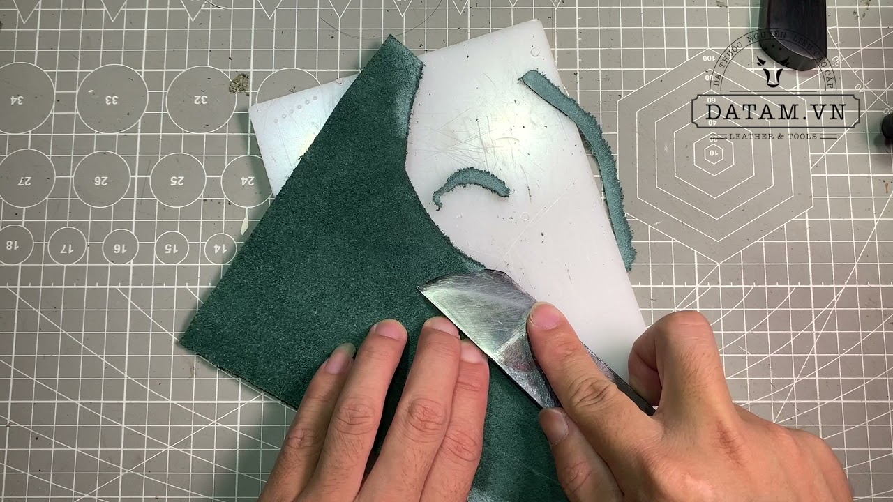 Hướng dẫn lạng mép da thủ công
