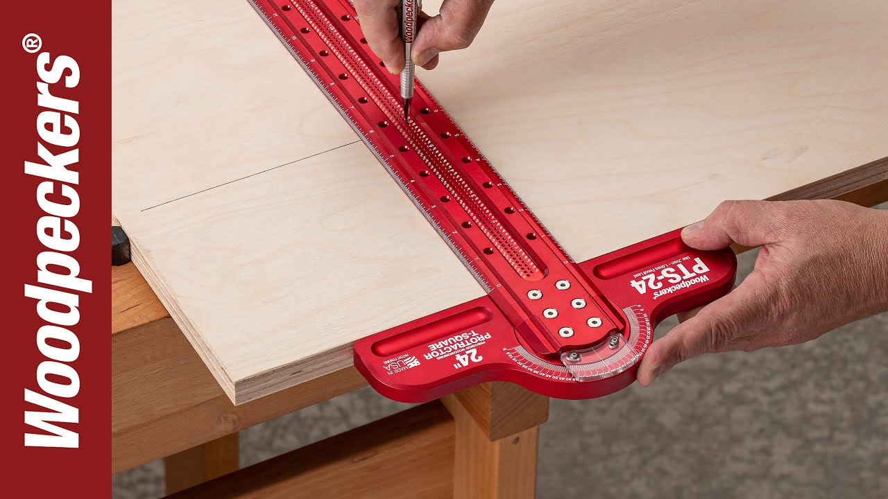 Protractor T-Square | Woodpeckers Woodworking Tools