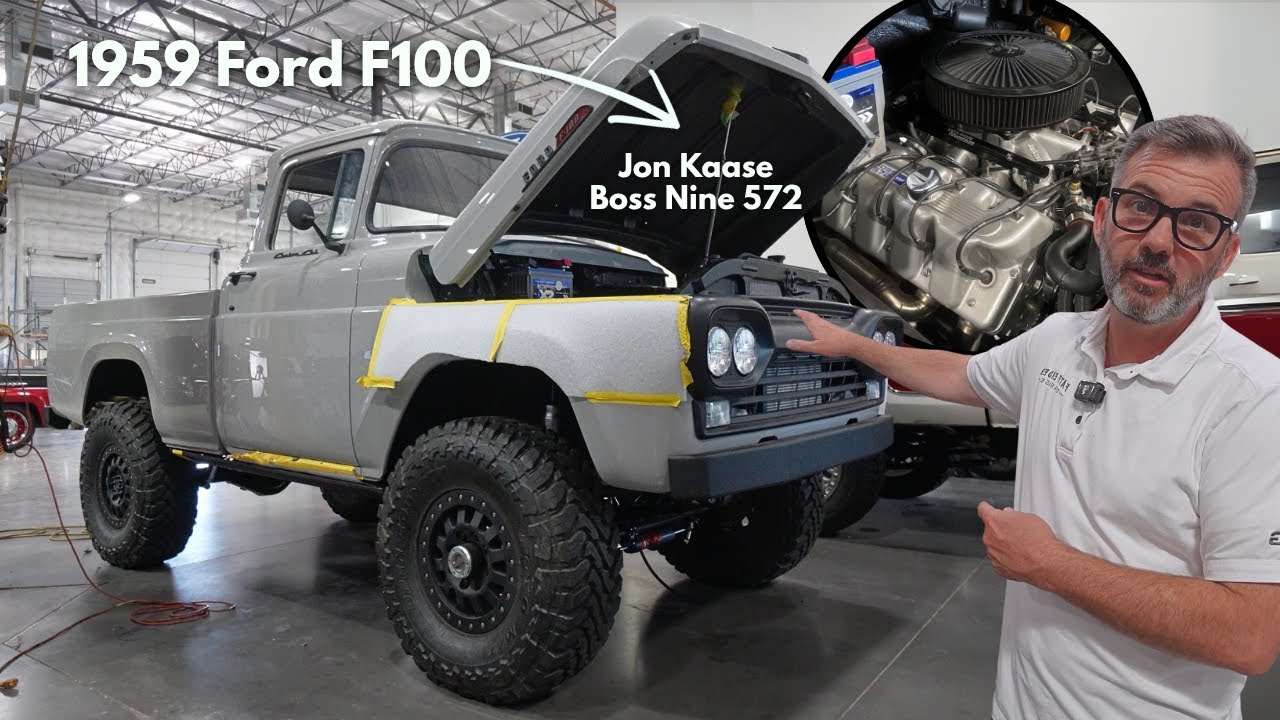 Ford's First 4x4 Truck Gets 800HP Jon Kaase Big Block! | 1959 F100