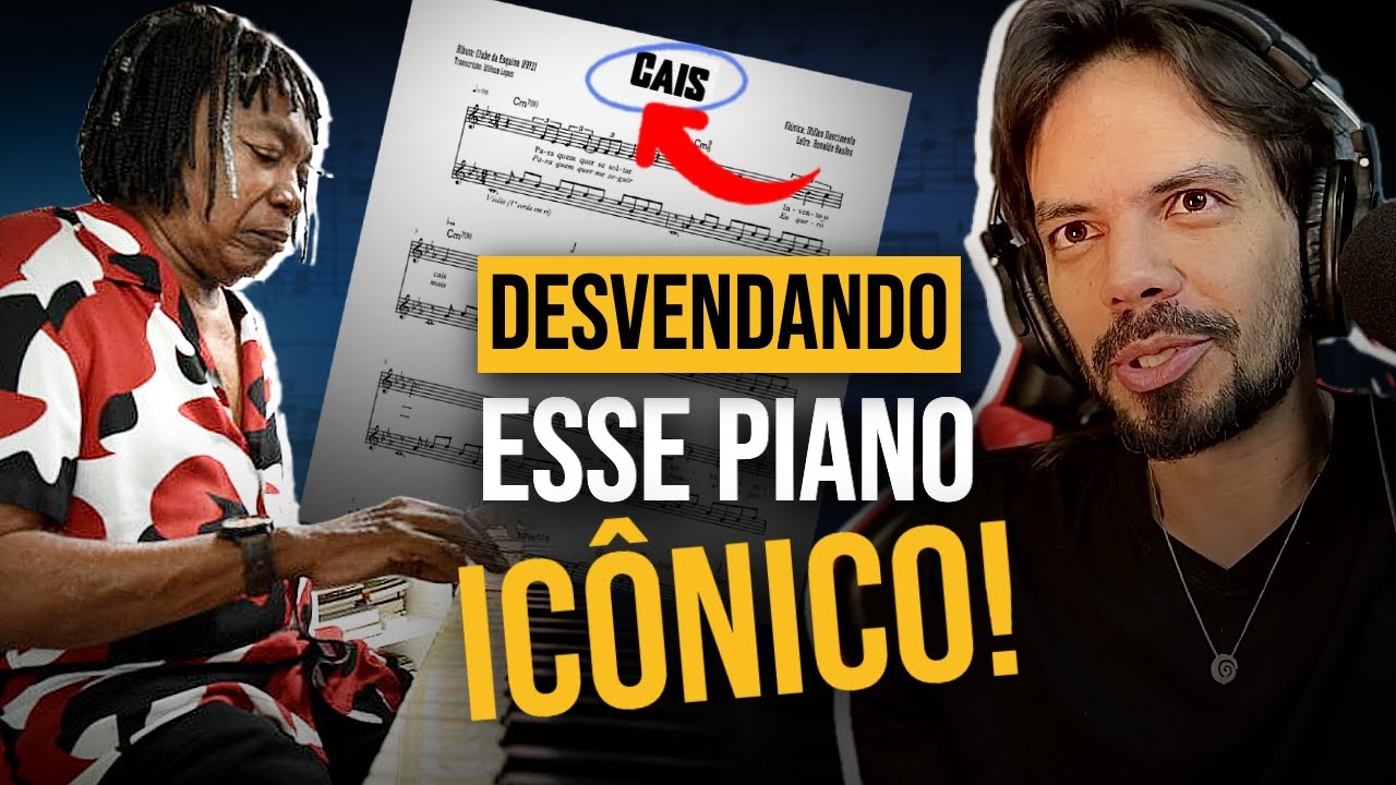 MILTON NASCIMENTO PIANISTA: APRENDA O FINAL DE 'CAIS'