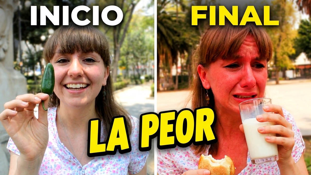 ¡Me puse una ENCHILADA horrible🌶! Un video Muuuuy PICANTE🔥
