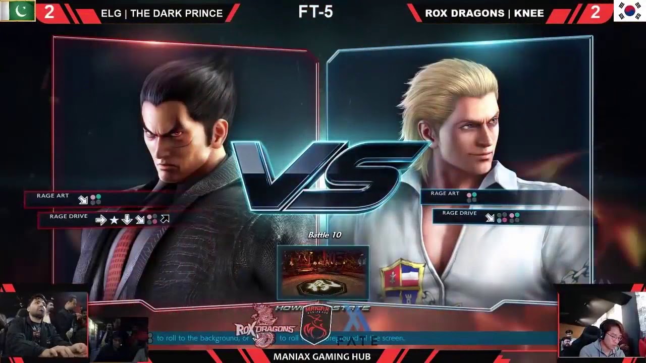 Rox Dragons | Knee vs The Dark Prince
