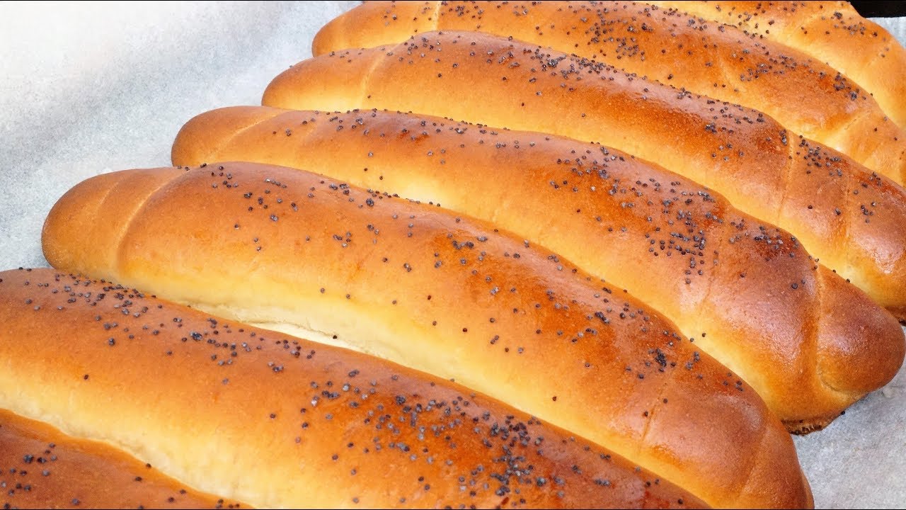 САЙКИ с маком постные, без молока и яиц/Buns