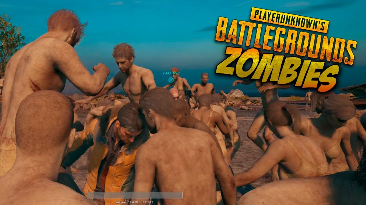 ZOMBIES NINJA!! PLAYERUNKNOWN'S BATTLEGROUNDS con VEGETTA