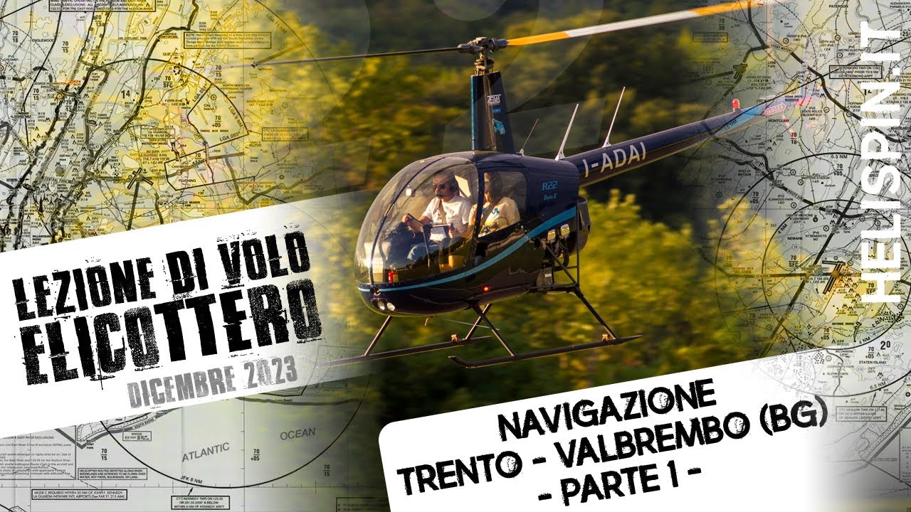 Navigazione Trento - Valbrembo (Bg)  -  (Parte 1/2)
