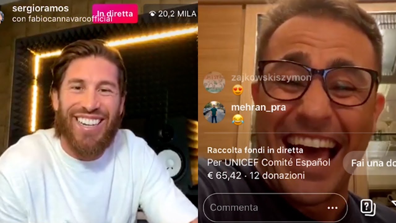 [SUB ITA] Sergio Ramos e Cannavaro, la Cina dopo il virus!