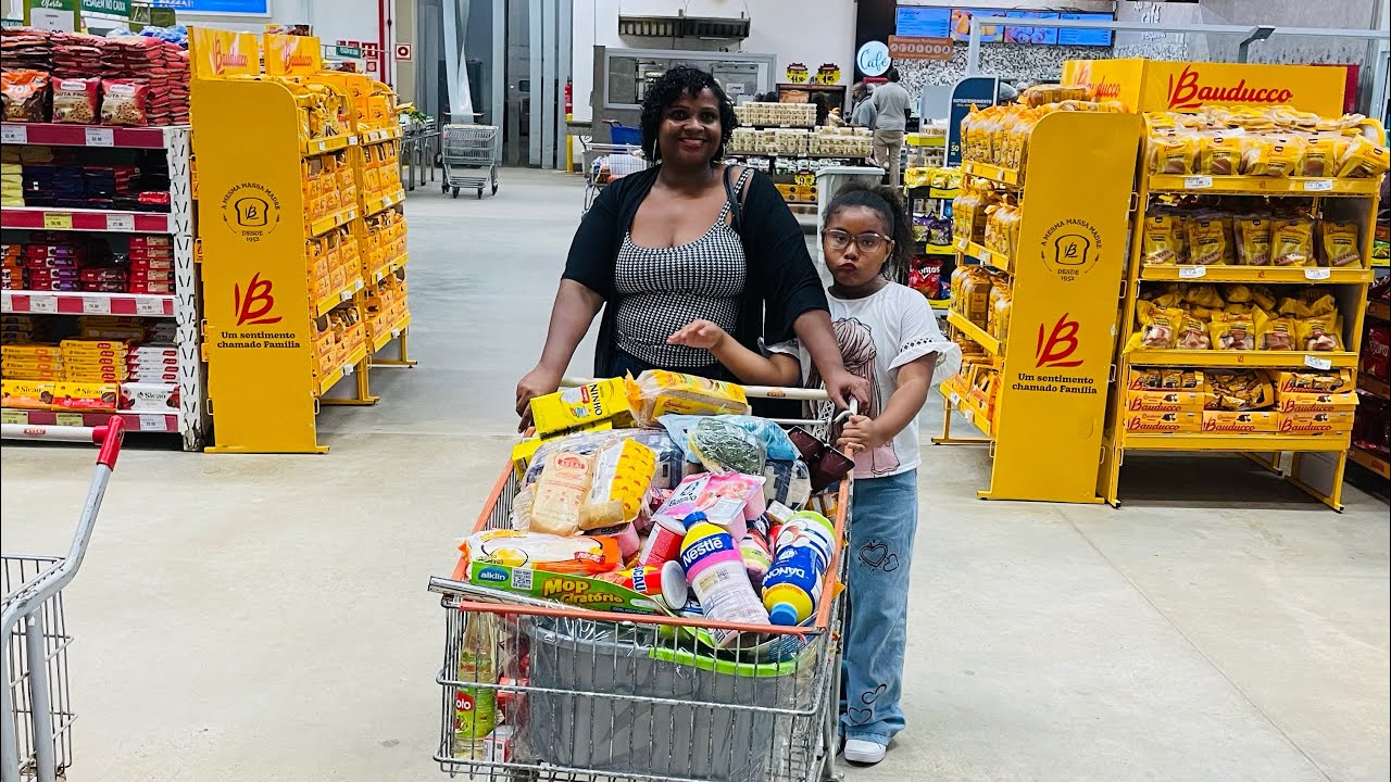COMPRAS DO MÊS  PArA 4 PESSOAS | MORANDO NA ROÇA VALOR  total da compra | muita coisinha ♥️😍🙌🙏🏿