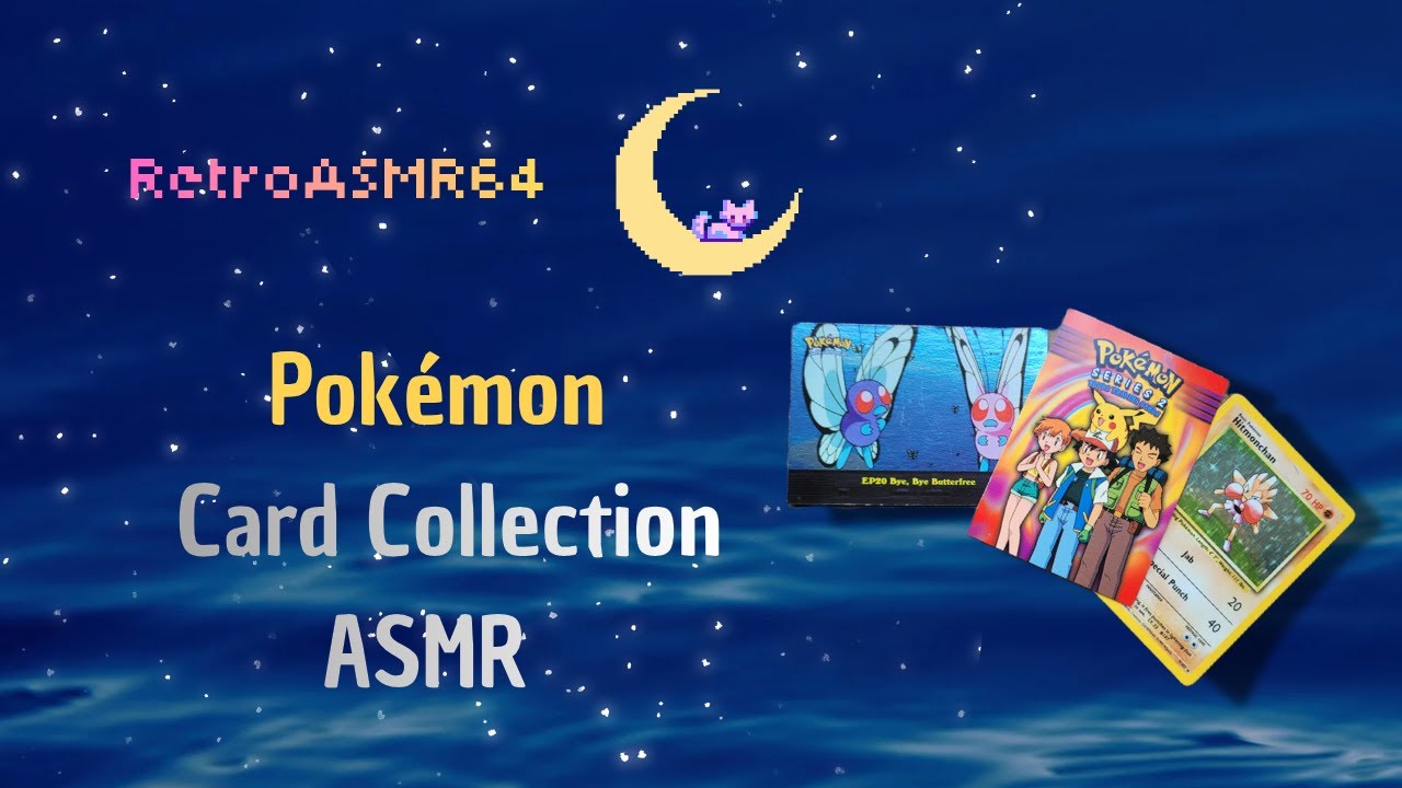 ASMR 2000s Pokémon Cards | No talking, Hands Only, Relaxing Sounds
