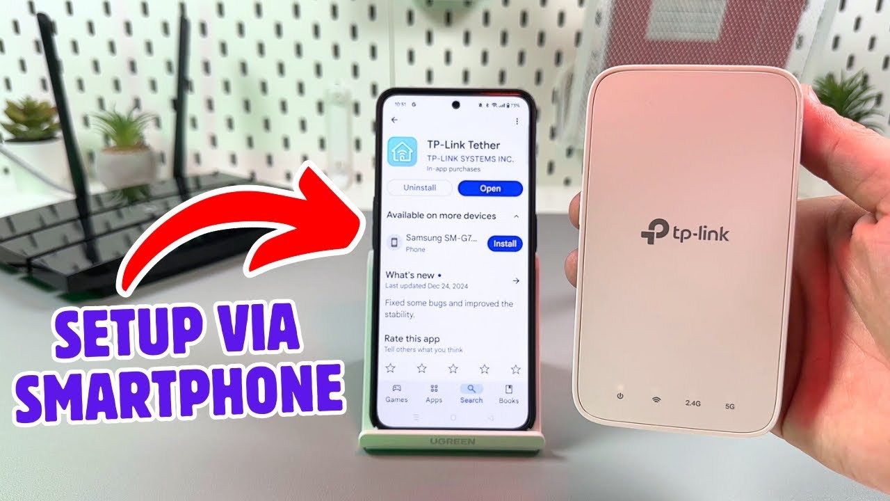 How to Set Up the TP-Link RE330 Range Extender Using a Smartphone - Android or iPhone