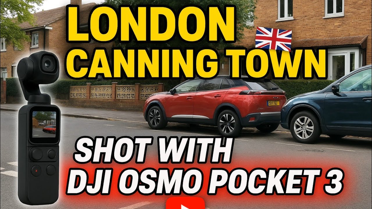London Vlog: Discovering Canning Town | 4K Ultra HD | DJI Osmo Pocket 3