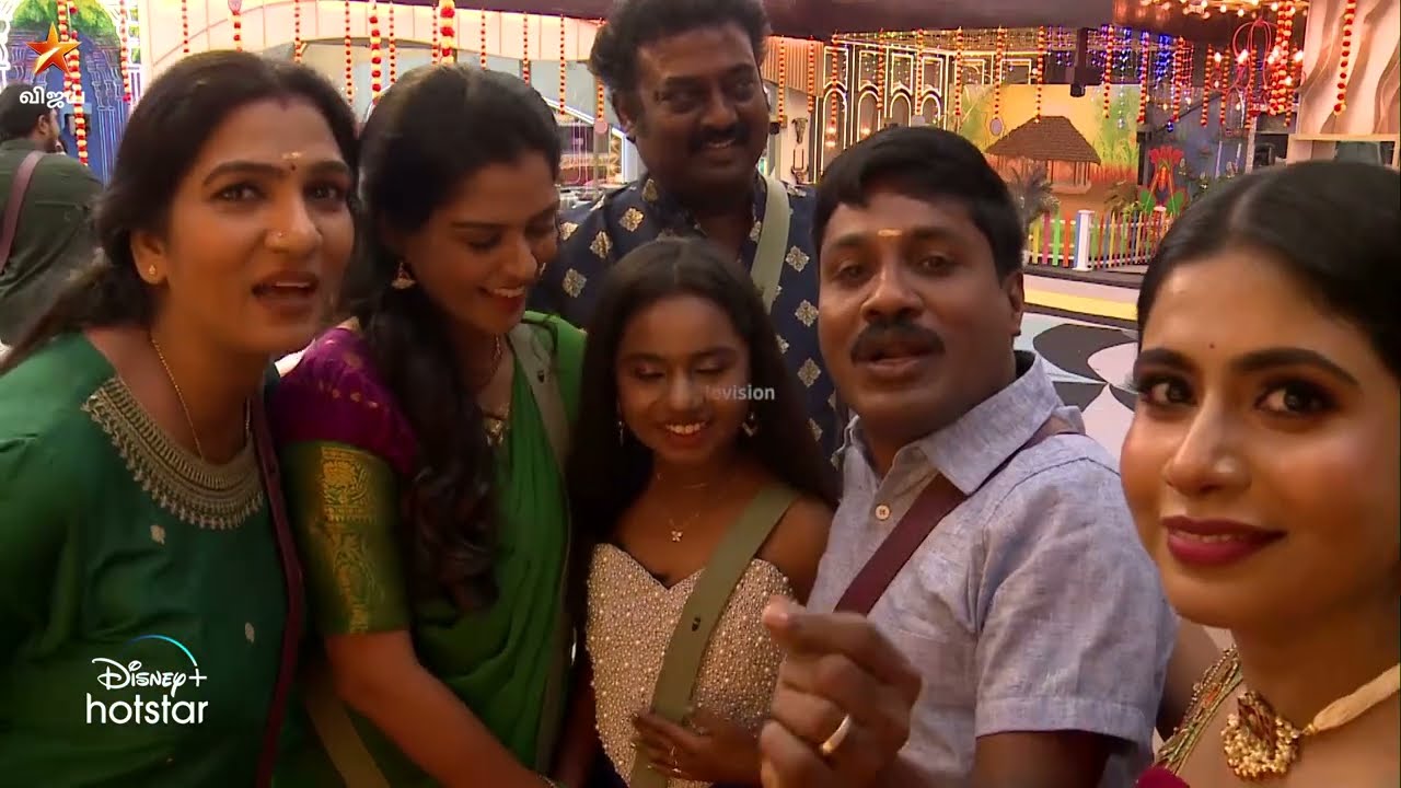Mahanadhi Team in Bigg Boss Tamil Season 6