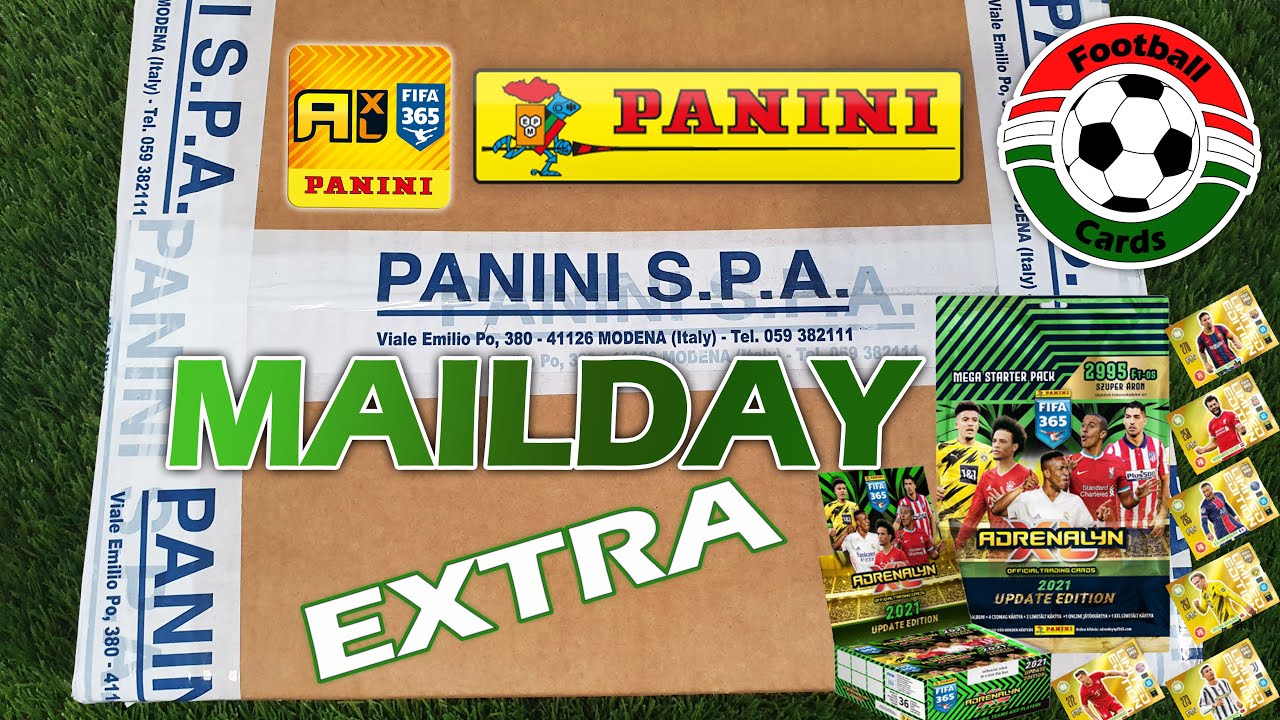 Panini Doboz! Adrenalyn XL FIFA 365 2021 Update Pakk | Mailday Extra