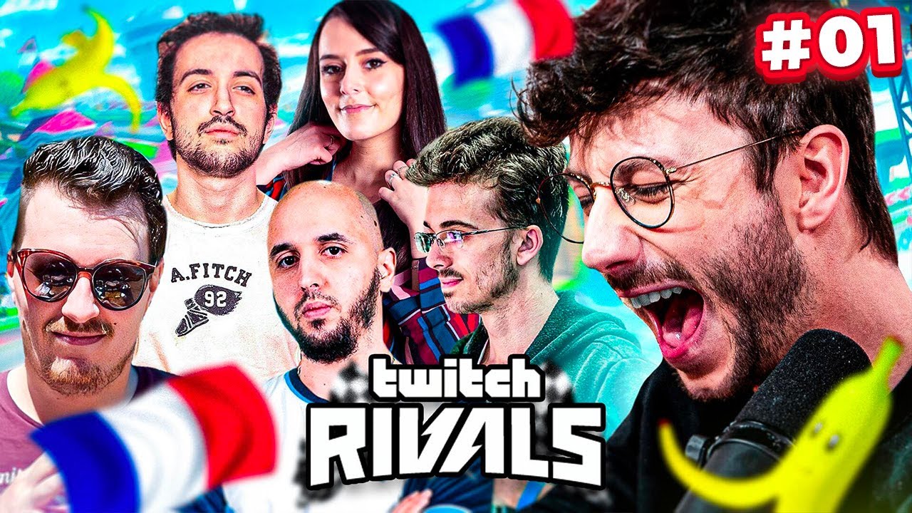 Dernier échauffement avant la compét' ! #01 - Twitch Rivals Mario Kart 🇫🇷 - PONCE REPLAY 02/08/2022