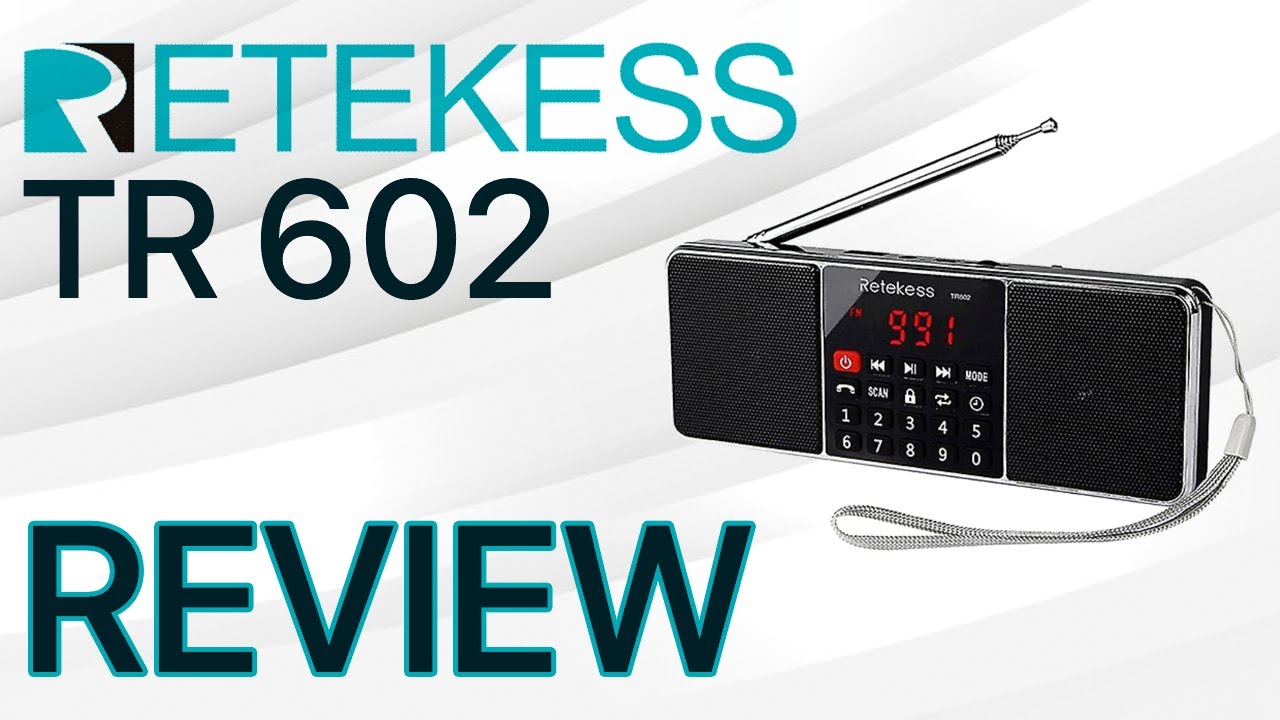Retekess TR602 | Radio FM/AM Bluetooth con MP3 📻 | Review