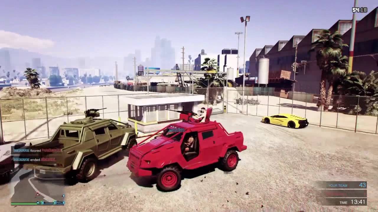 (Gta 5 online) - DOMINATION (PARKOUR!!!)