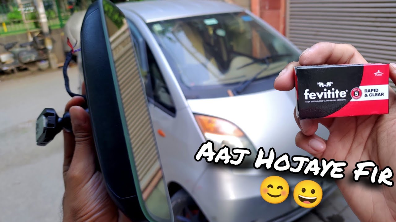 Auto dimming IRVM Reinstall with Fevitite in Tata Nano