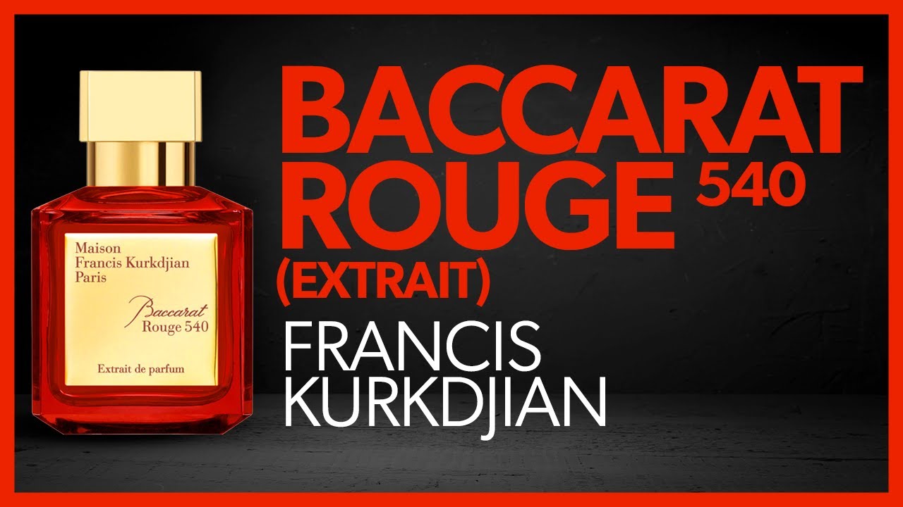 🎈 Baccarat Rouge 540 Extrait | Francis Kurkdjian | Perfumismo | Rese&ntilde;as de perfumes nicho y m&aacute;s