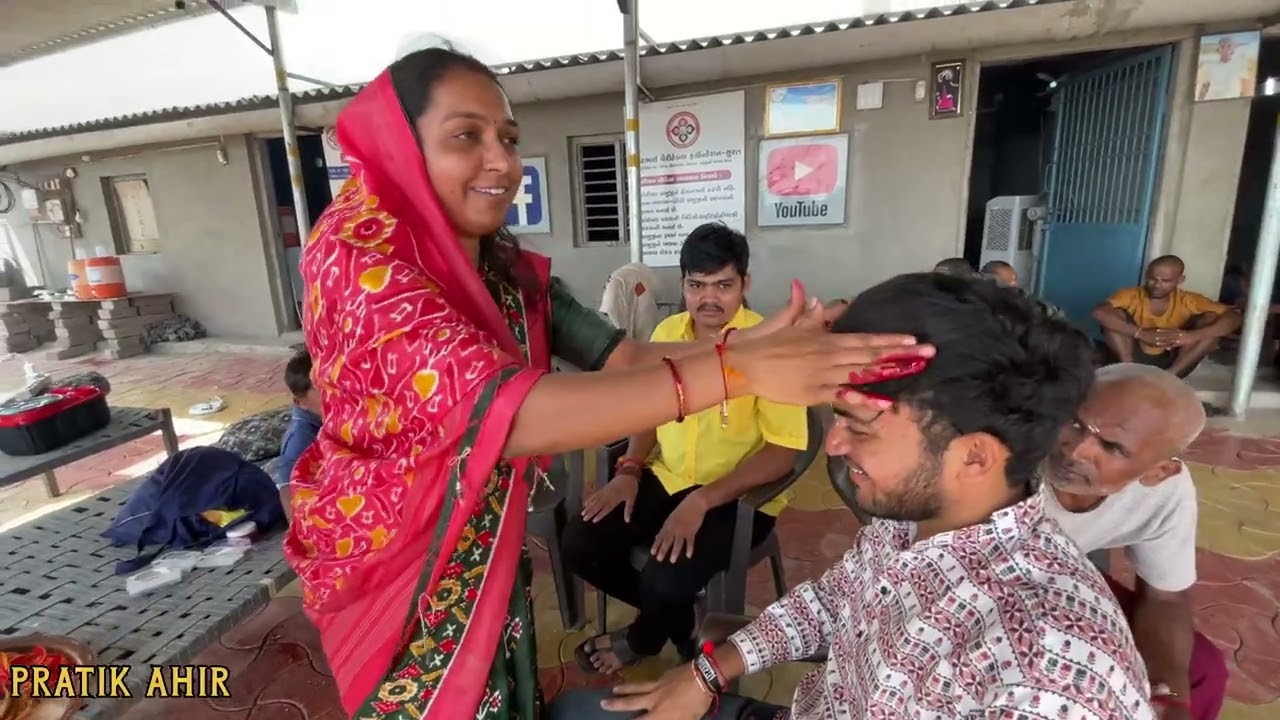 Ashram me Prabhuji ke sath kiya Rakshabandhan Celebration 🎊  | Pratik Ahir #rakshabandhan