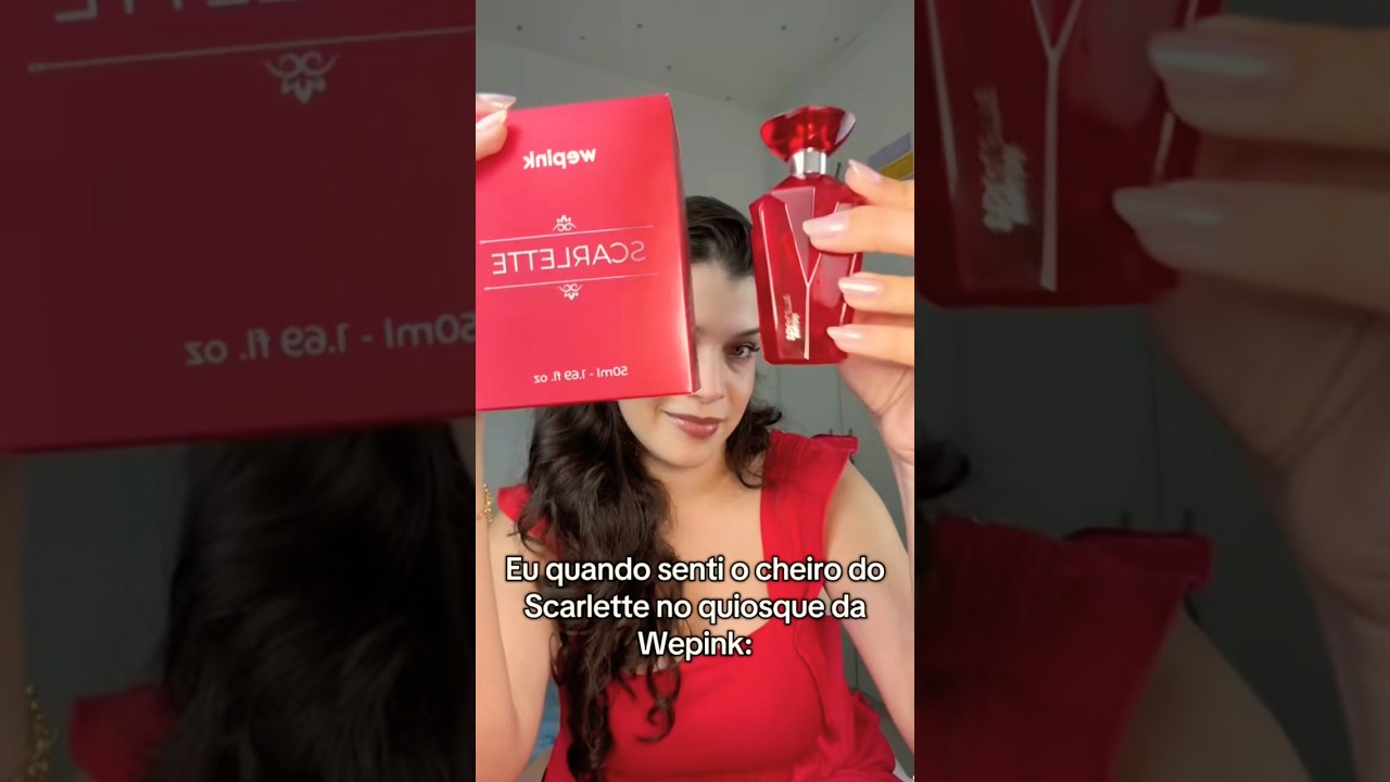 O LAN&Ccedil;AMENTO DA WEPINK VALE A PENA? SCARLETTE  #perfume #wepink #virginia