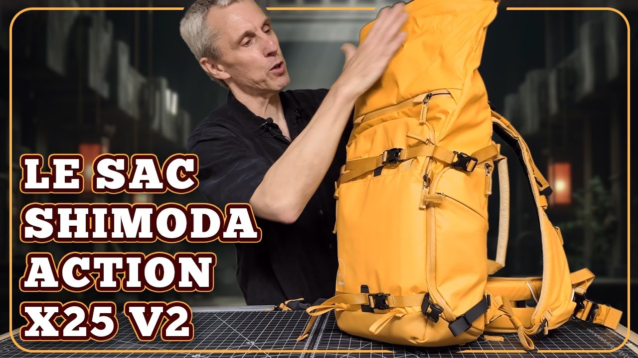 LE SAC SHIMODA ACTION X25 V2 - DÉBALLAGE ET PRÉSENTATION
