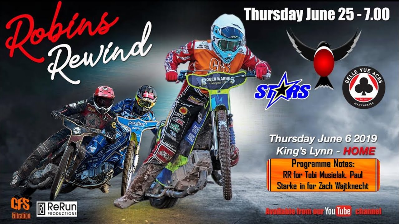 Swindon 'CFS Filtration' Robins v King's Lynn Stars