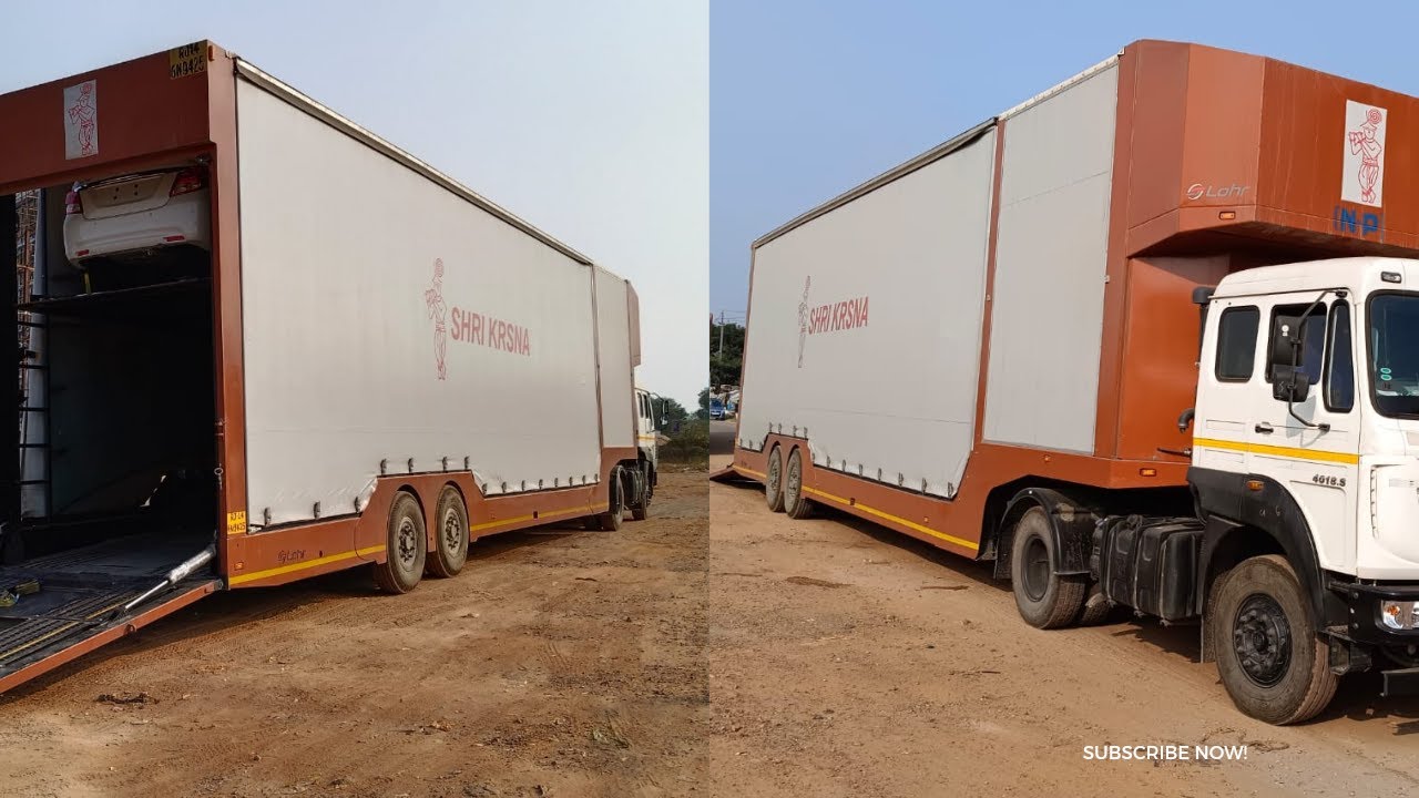 Car carrier truck India || Made in Japan carrier
