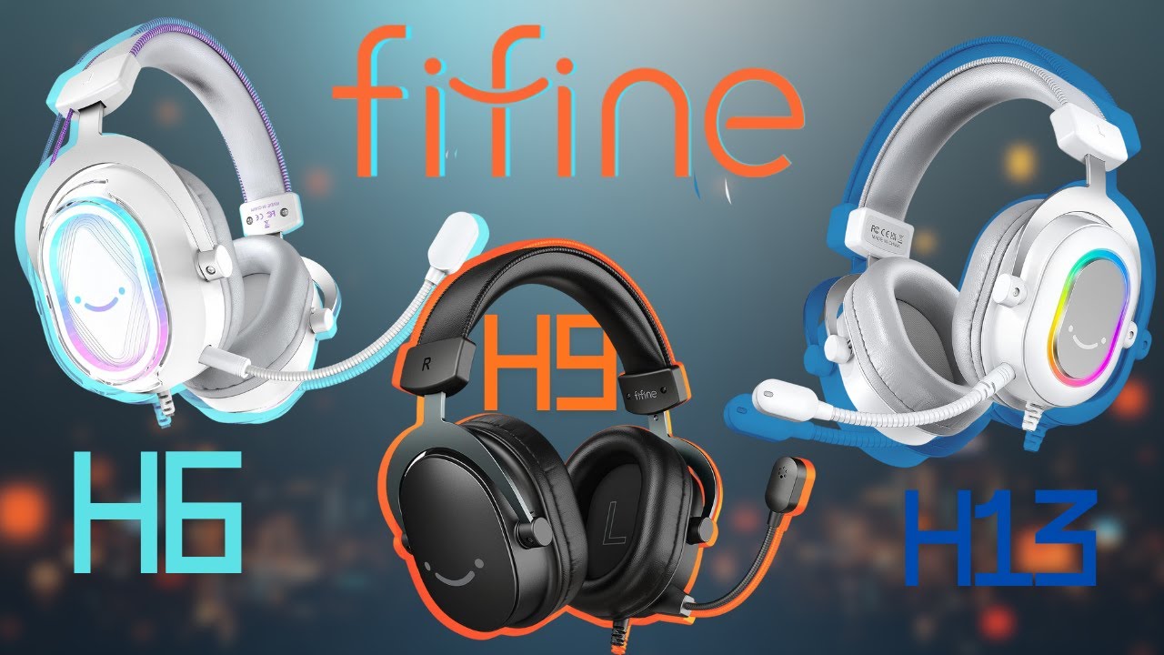 Fifine H6, H9 и H13 — сравнение звука, комфорта, микрофона и цены.