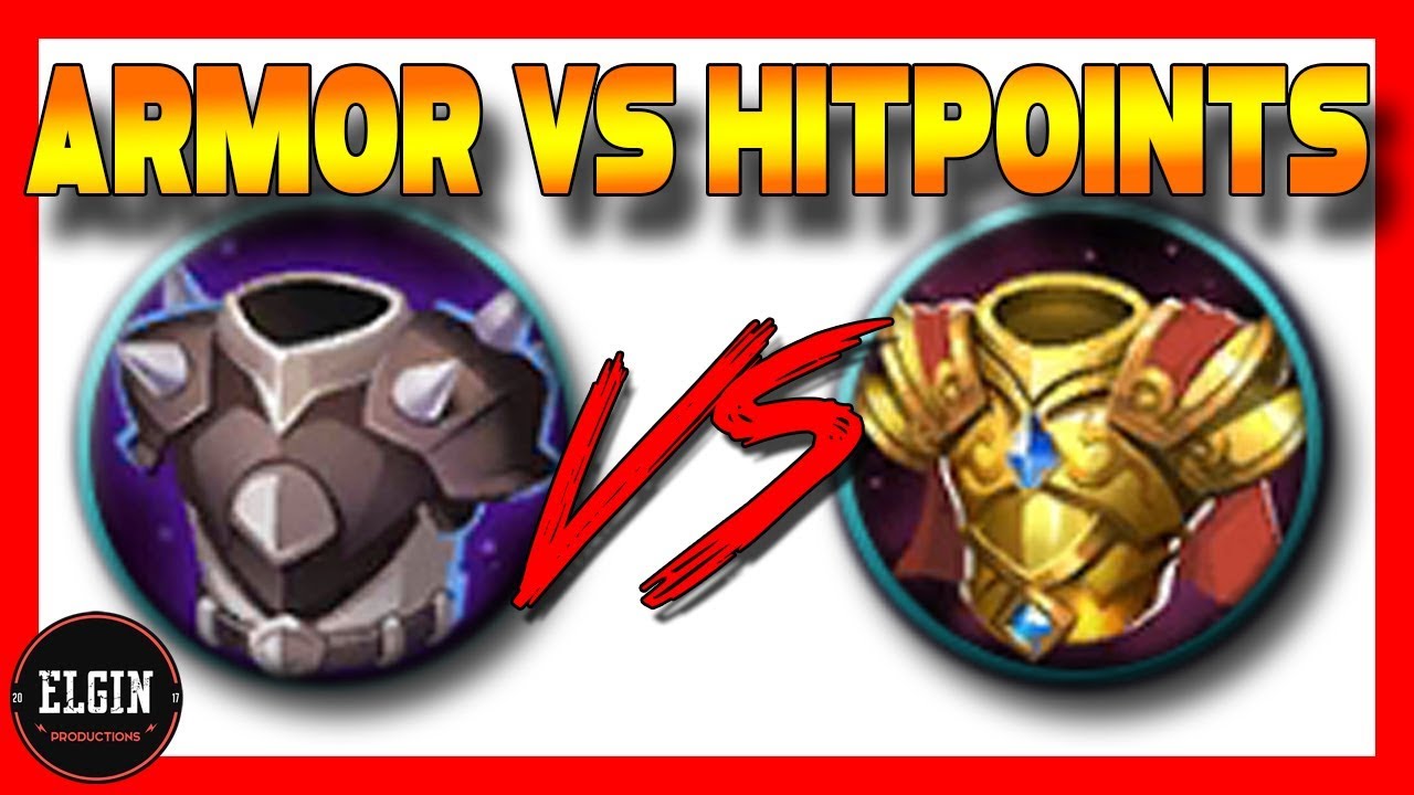 BLADE ARMOR VS BLOODTHIRSTY KING - ARMOR VS HP TEST - WHICH DO YOU CHOOSE?