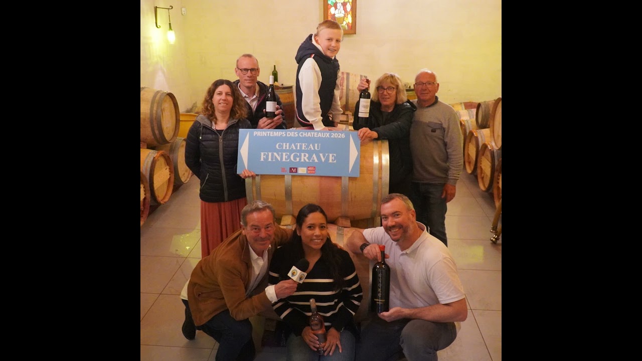 Depuis le Chateau Finegrave à Saint-Julien, Daniel Eliceche nous présentera les Portes Ouvertes d...