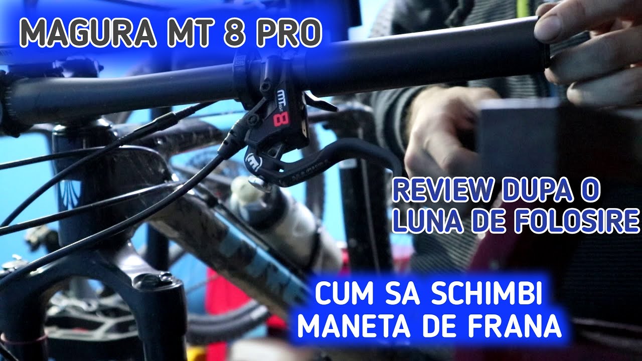 CUM SA SCHIMBI LEVIERUL DE FRANA ,,MAGURA MT8 PRO..